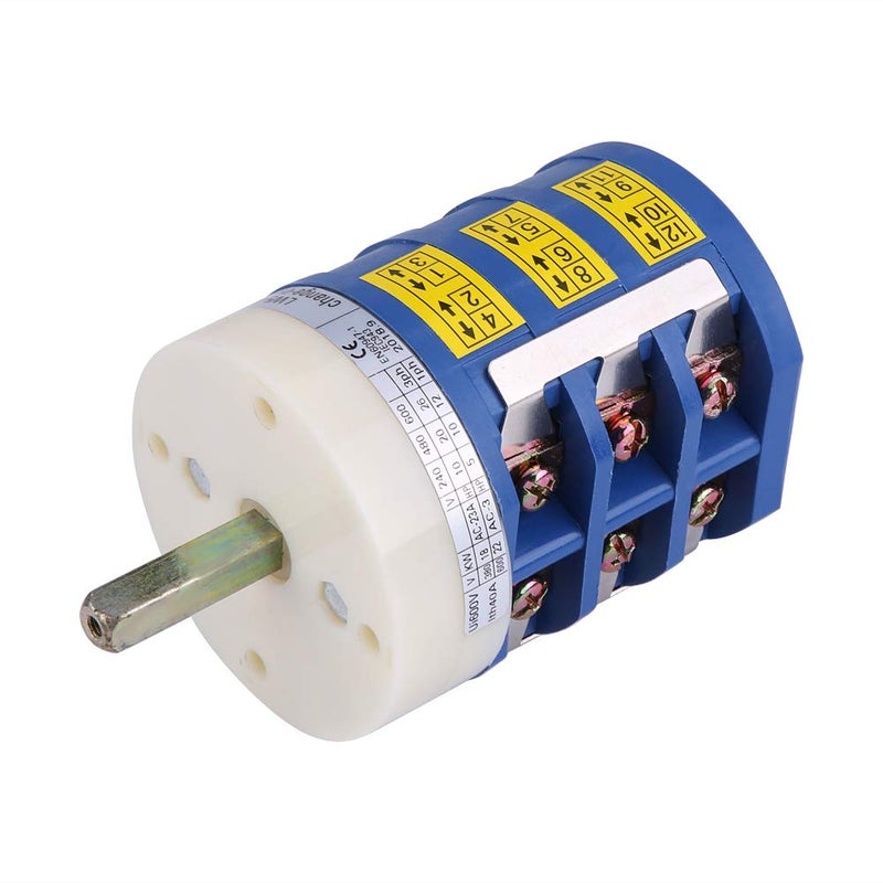 KIMISS Forward Reversing Switch, 220V/380V 40A Tire Changer Machine Motor Forward Reverse Switch Turn Table Pedal Switch - Image 1
